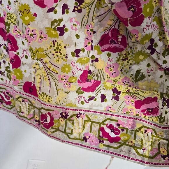 Vera Bradley Apron Women's O/S Pink Green Make Me Blush Floral Cottagecore - Picture 4 of 15